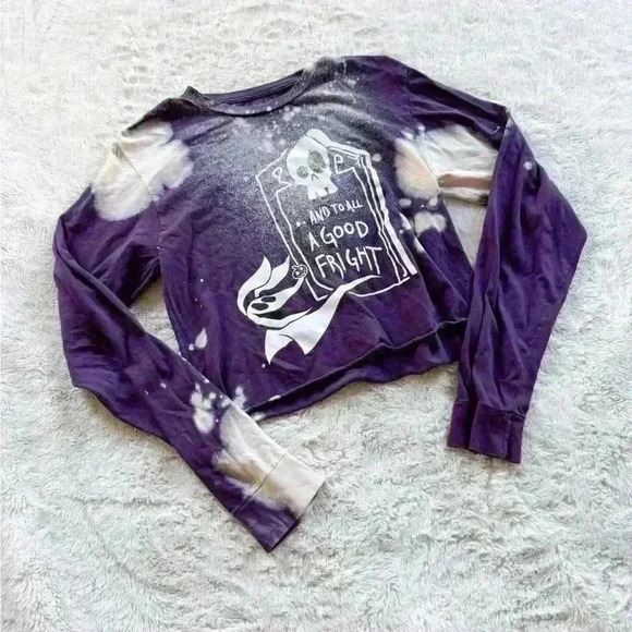 Disney Nighmare Before Christmas Halloween Top size S - Picture 1 of 3